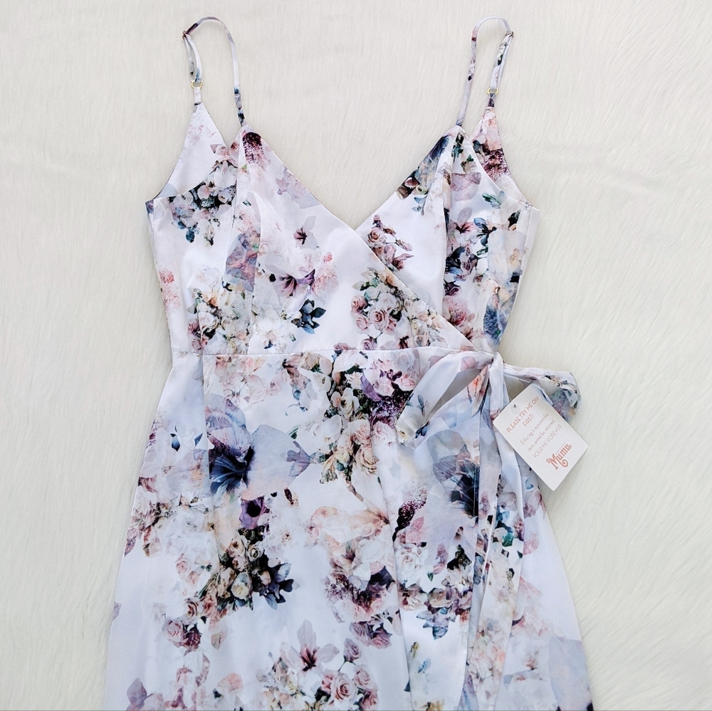 Show Me Your Mumu Mariah Floral Print Wrap Maxi Dress | Size S - Picture 15 of 15